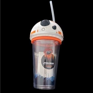 NEW Disney Light-Up Tumbler W/ Straw - BB-8 - Star Wars Galaxy's Edge
